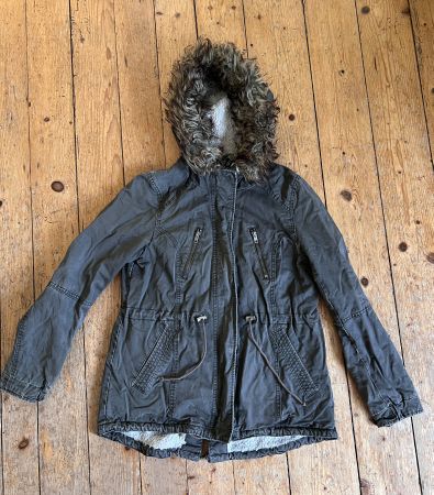 Winterjacke olivgrün