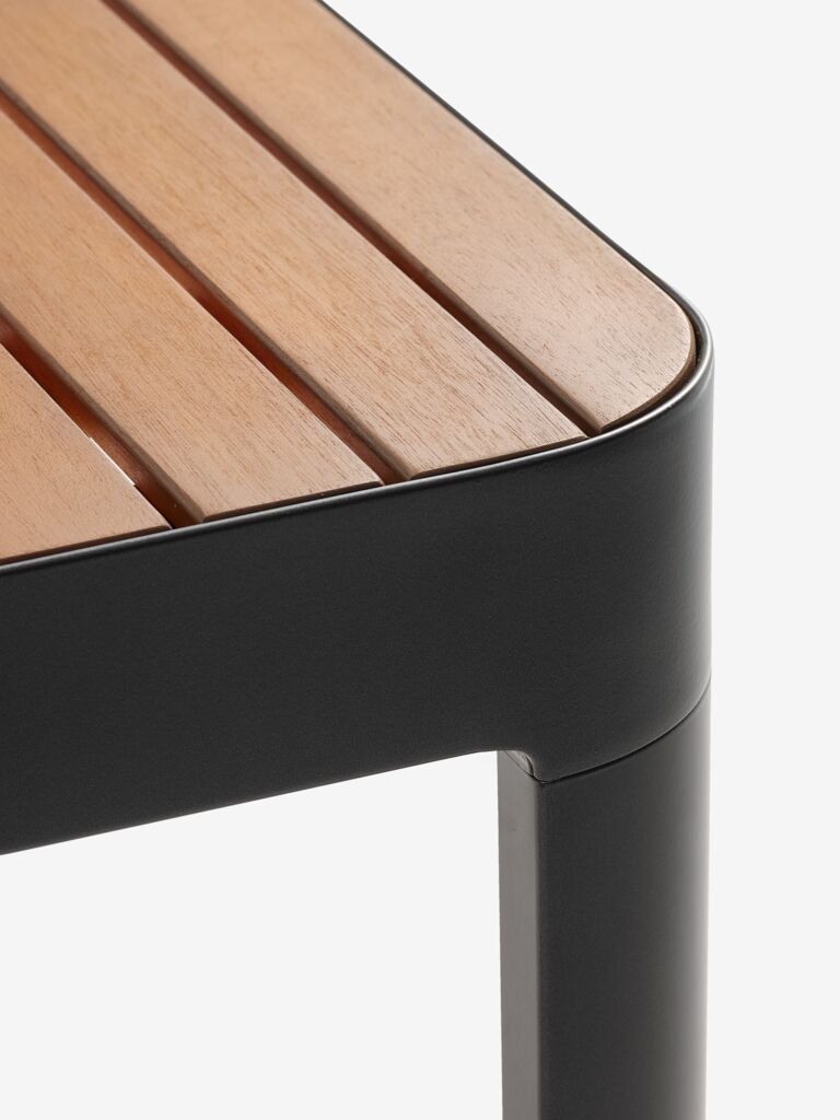Tavoli: Gartentisch Aluminium-Hartholz – Nuovo (secondo la descrizione) da Uttwil venduto da designwerk5 2