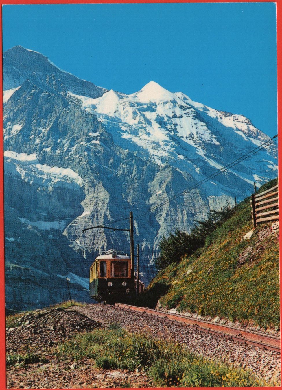 Ansichtskarten: 2 x AK GRINDELWALD Kleine Scheidegg, Bahn, Eigernordwand – Neu (gemäss Beschreibung) aus Jona von philajona