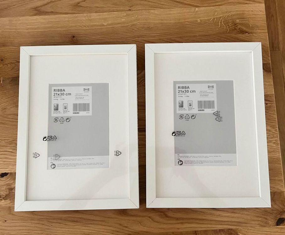 div. weisse Bilderrahmen IKEA RIBBA (Neu (gemäss Beschreibung)) in ...