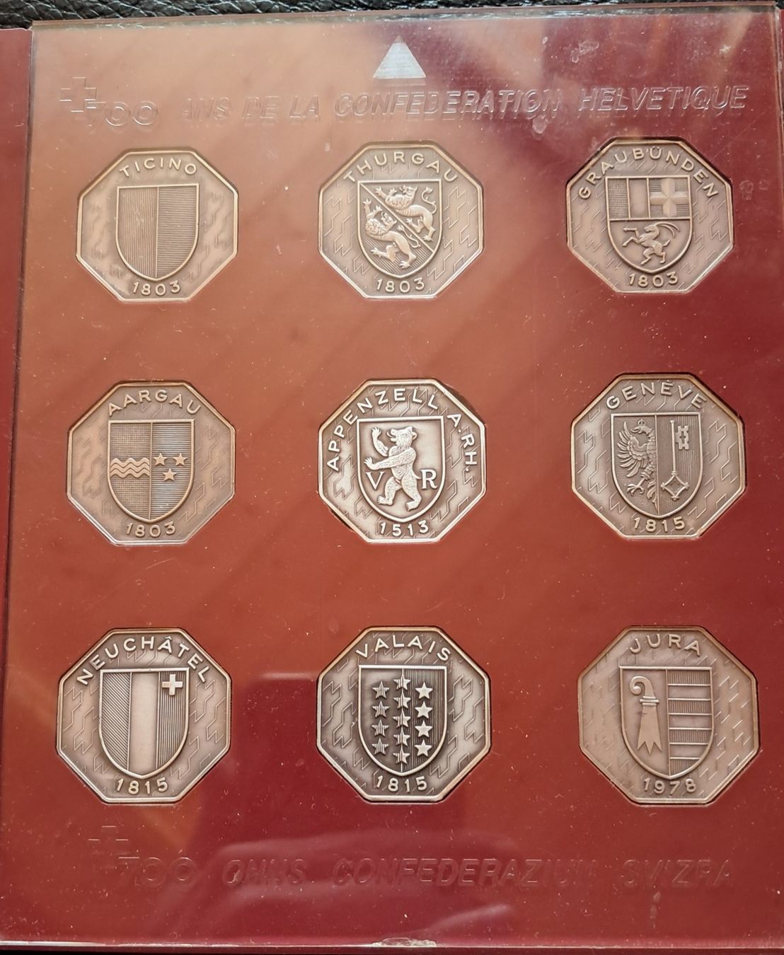 Alle Münzen: 700 Jahre Eidgenossenschaft Silber -Set – Neu (gemäss Beschreibung) aus Wattwil von Tiospaye 3