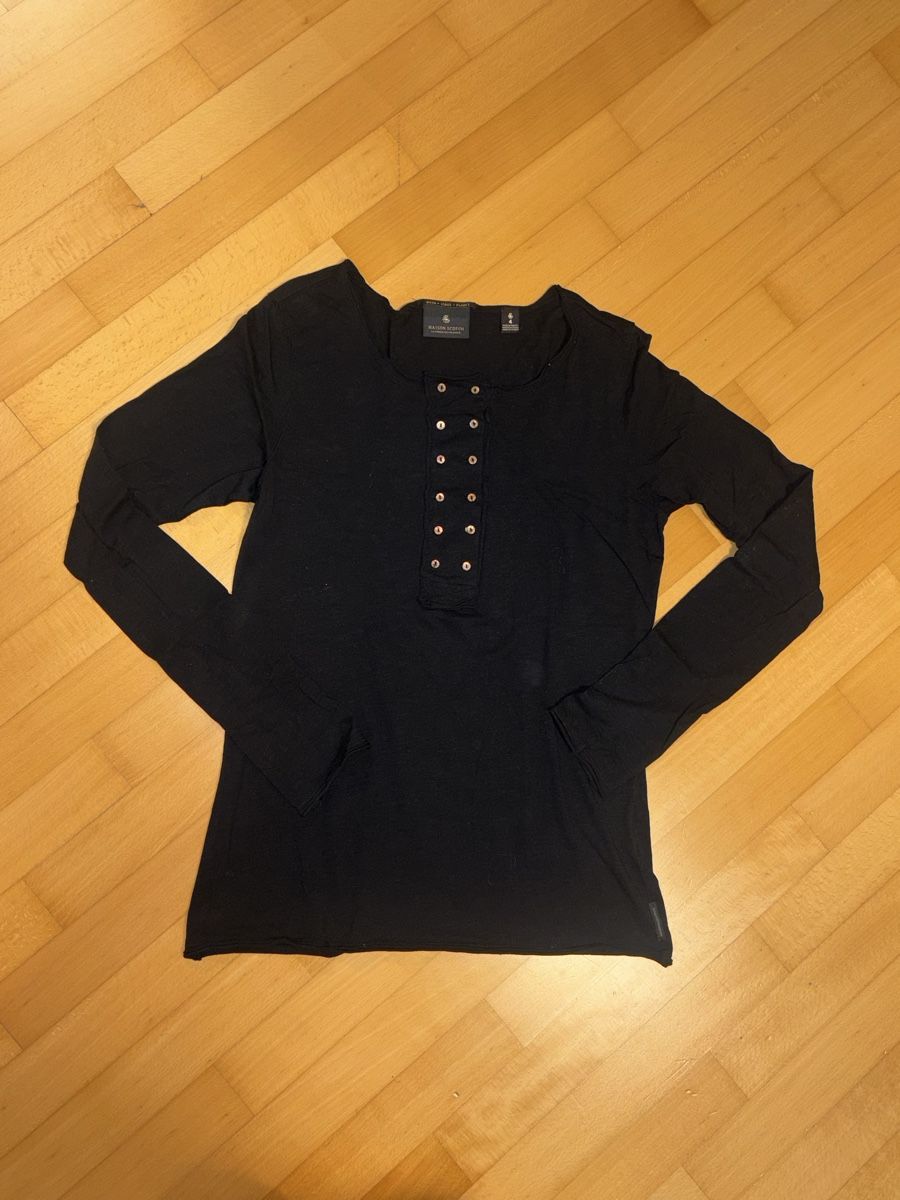Maison Scotch Maglioni & Felpe: Maison Scotch Langarmshirt - schwarz – Usato da Ostermundigen venduto da Ivoire
