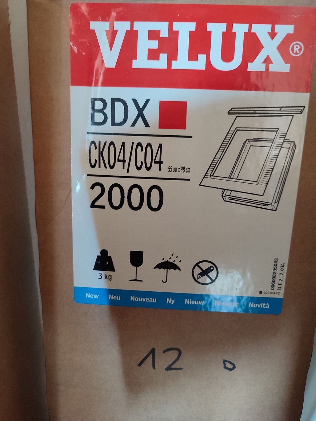 Finestre: VELUX BDX 2000 C04 / CK04 Dämmrahmen 5 Stück – Nuovo (secondo la descrizione) da Niederwil SG venduto da berger.niederwil 1