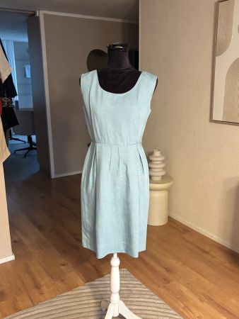 Balenciaga Paris Dress Leinen/Seide