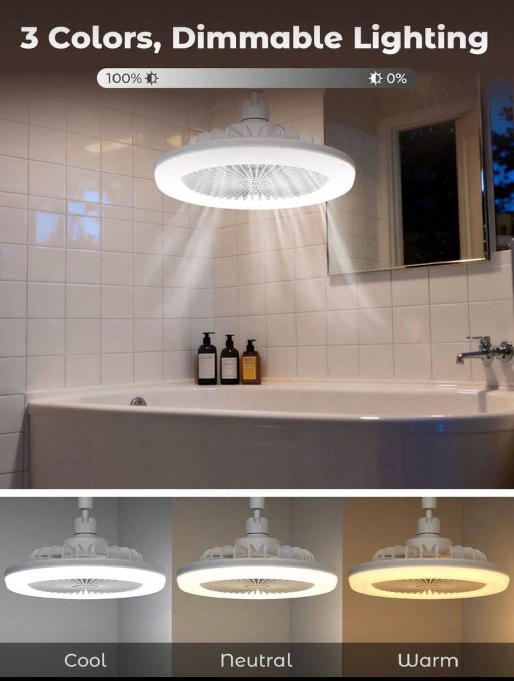 Ventilatoren: Deckenventilator mit Licht – Neu und originalverpackt aus Emmenbrücke von ShopDirect 3