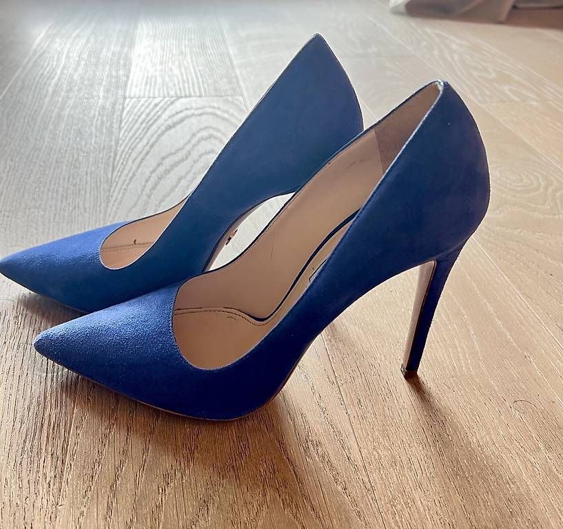 Scarpe da donna: Prada Pumps Wildleder Blau, Grösse 37 – Usato da Rorschach venduto da Iuliana03 2