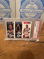Carte NBA 1996 Upper Deck PSA 9 O'Neal Smith Iverson