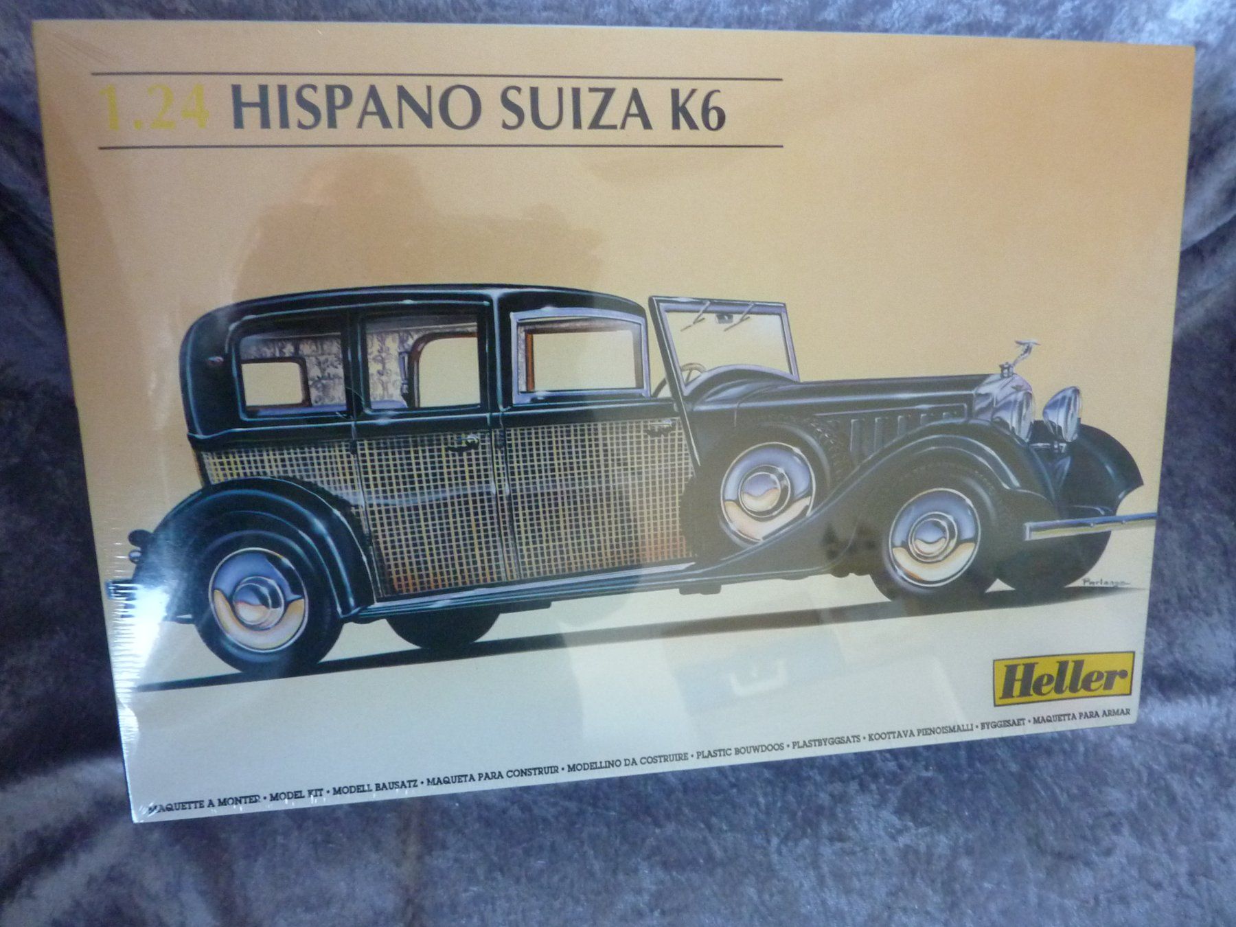 Heller Modellini d'auto: Hispano Suiza K6  1:24 – Nuovo e nell'imballaggio originale da Dürrenäsch venduto da modellautos4you