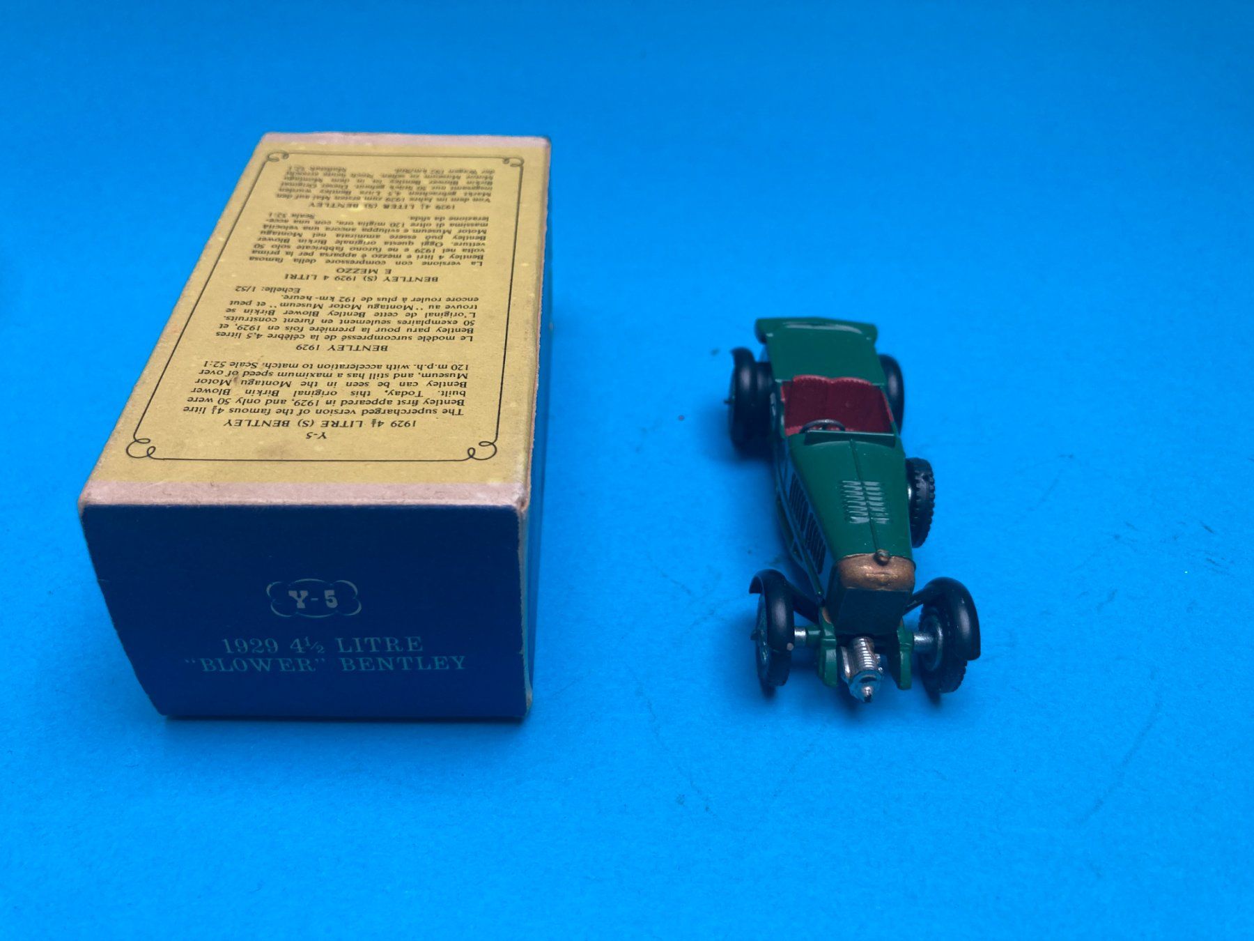 Matchbox Modellautos: Matchbox Y-5 1929 4.5 Litre Bentley, – Neu (gemäss Beschreibung) aus Basel von mar_b59g 1
