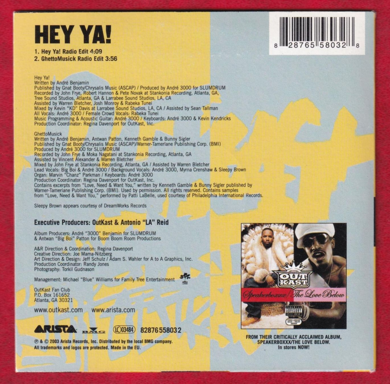 CD: OutKast - Hey Ya! (CD-Single) – Usato da Zürich venduto da Pfluftl2000 1