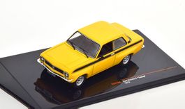 Opel Ascona A Tuning 1973 gelb / schwarz        1:43 von IXO