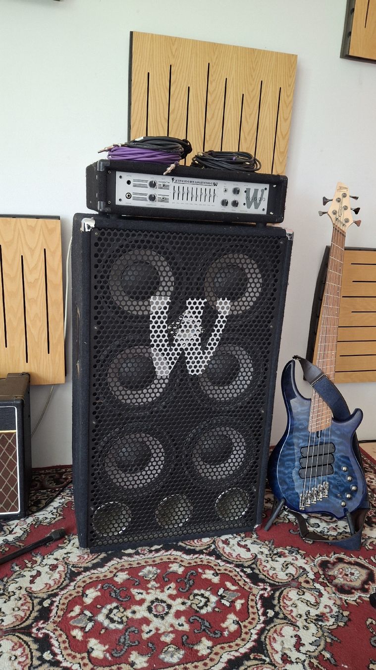 Amplificatori: Warwick Pro Serie cabinet + WA600 head – Usato da Le Locle venduto da Lieven_Hbt