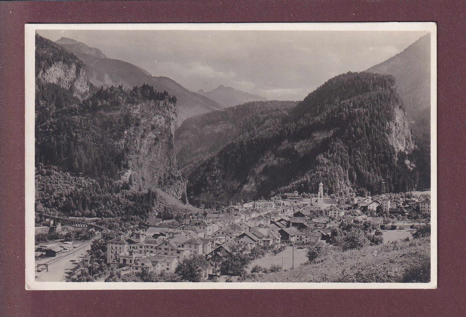 Cartoline postali: THUSIS - Viamala - Hohen Rhätien – Usato da Pully venduto da nicecards