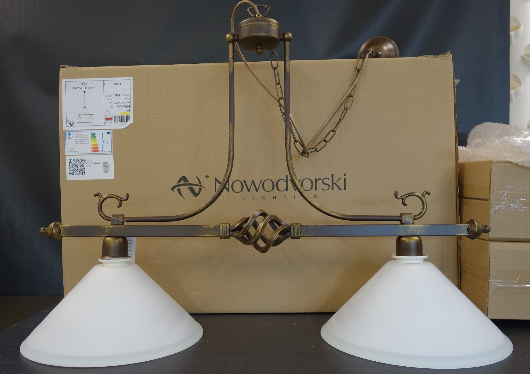 Lampadari & plafoniere: Neue Nowodvorski Lighting Pendelleuchte Modell 3484 – Nuovo e nell'imballaggio originale da Basel venduto da bk_brockibasel