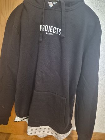 Schwarz Kapuzenpullover BLACK SQUAD Grösse S