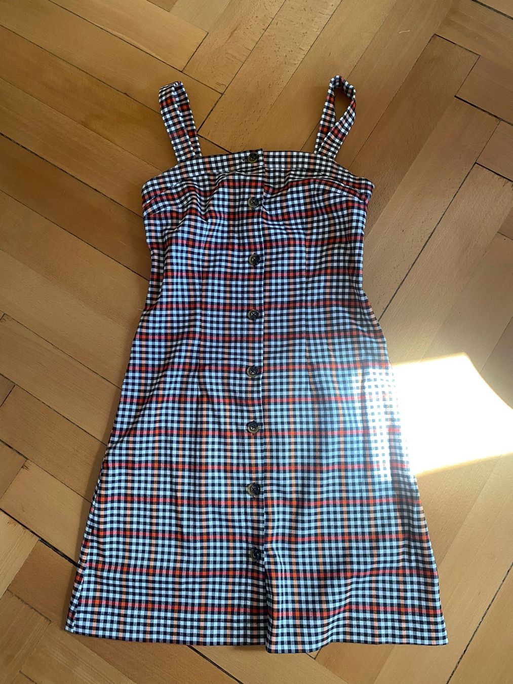 Vestiti: Kleid im Karomuster aus Baumwolle, Grösse 36 – Usato da Wädenswil venduto da coconut1289