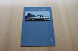 Mercedes Coupe Prospekt 230CE/300CE/300CE-24    8/1991