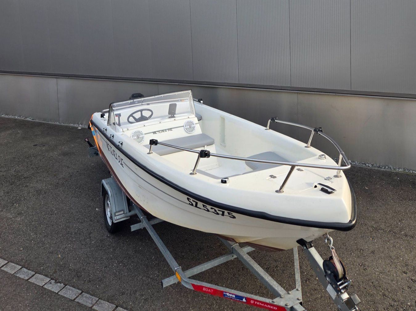 Boote: Motorboot Mingolla Meteo Due inkl. Trailer – Gebraucht aus Wangen Sz von RB1585