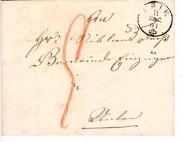 Brief aus Frik 1861