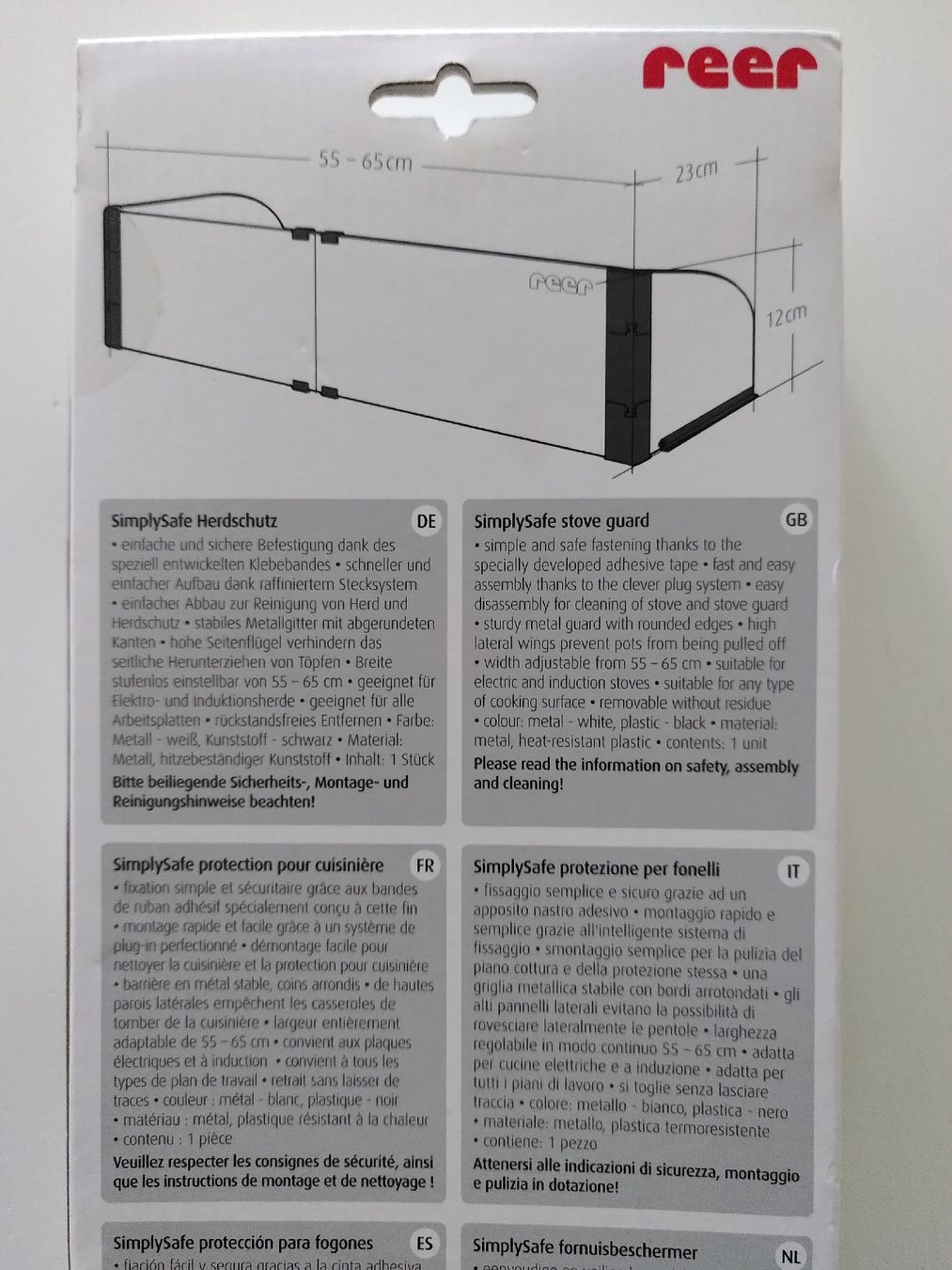 Reer Protezioni & Imbottiture: Reer SimplySafe Protection Cuisinière – Nuovo (secondo la descrizione) da Biel/Bienne venduto da Sliman 2