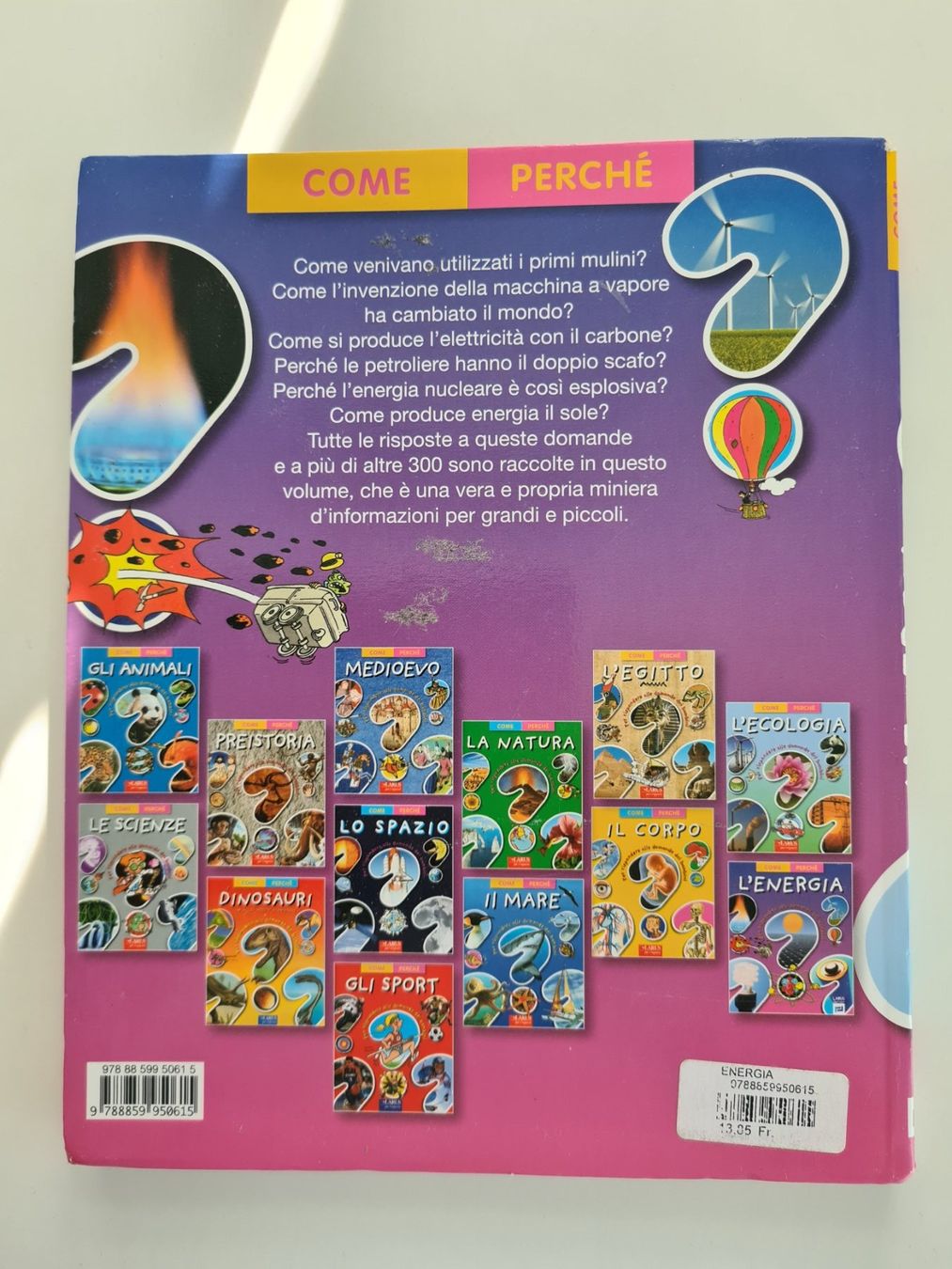 Libri: Libro Junior Come Perché ? "L'energia" – Usato da Mezzovico venduto da maemy 2