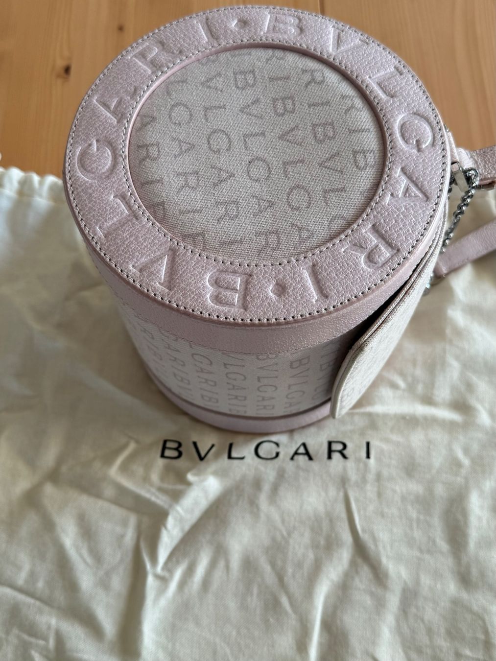 Bulgari Borse da donna: Bulgari Round Handbag Zero One rosa – Usato da Thun venduto da kth_ng29 3