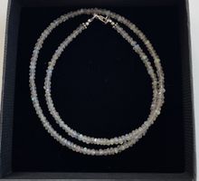 Elegante Labradorit-Halskette