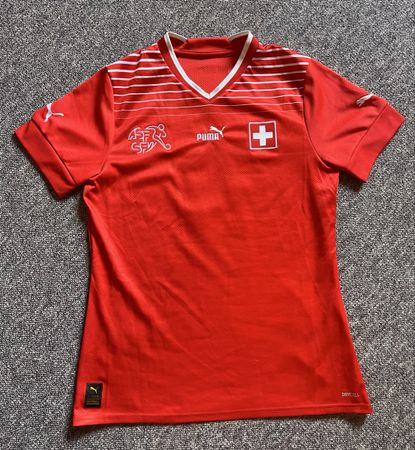 Original Puma Schweiz Heimtrikot 2022 Damen Seferović Gr. S