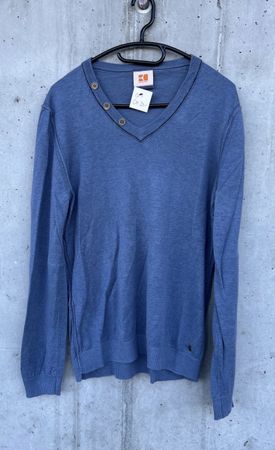 Hugo Boss Herren Pullover Gr. L, guter Zustand, Blau