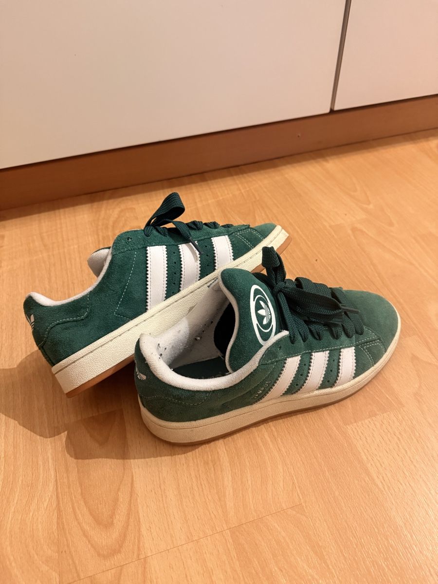 Herrenschuhe: Adidas Campus Sneaker, Grün, Grösse 40 – Neu (gemäss Beschreibung) aus Chur von Pedro.Giesteira 4