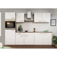 096 Küchenzeile Singleküche 270cm E/Y/W - Küche Einbauküche