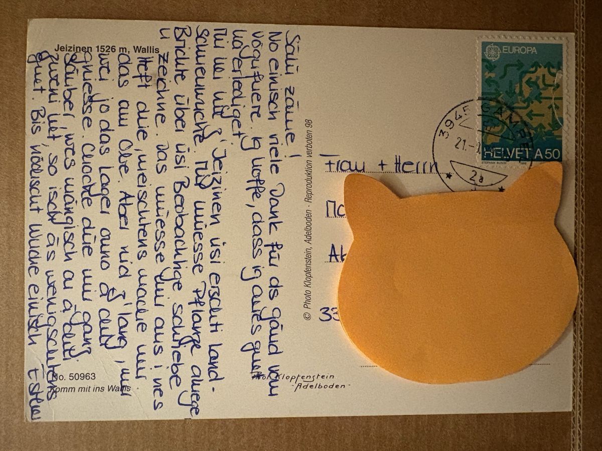 Cartoline postali: AK von Jeizinen – Usato da Rümlang venduto da Kartenpost1 1