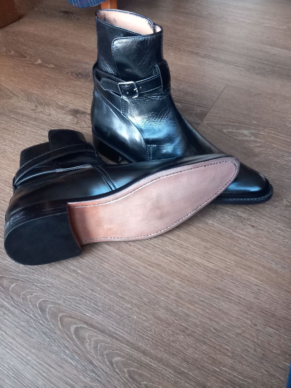 Scarpe da uomo: handcrafted elegant ankle boots for men – Nuovo e nell'imballaggio originale da Winkel venduto da bob_7jtx 2