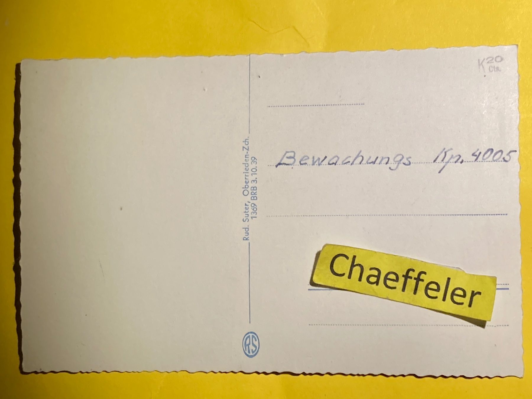 Ansichtskarten: 413 Zug am Quai – Gebraucht aus Zürich von Chaeffeler 1