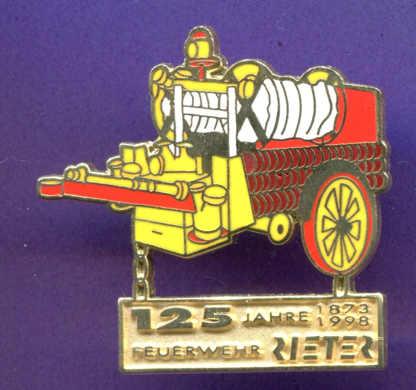 Placchette & Badge: Feuerwehr  PUMPENWAGEN  Rieter – Usato da Winterthur venduto da Sammleroase