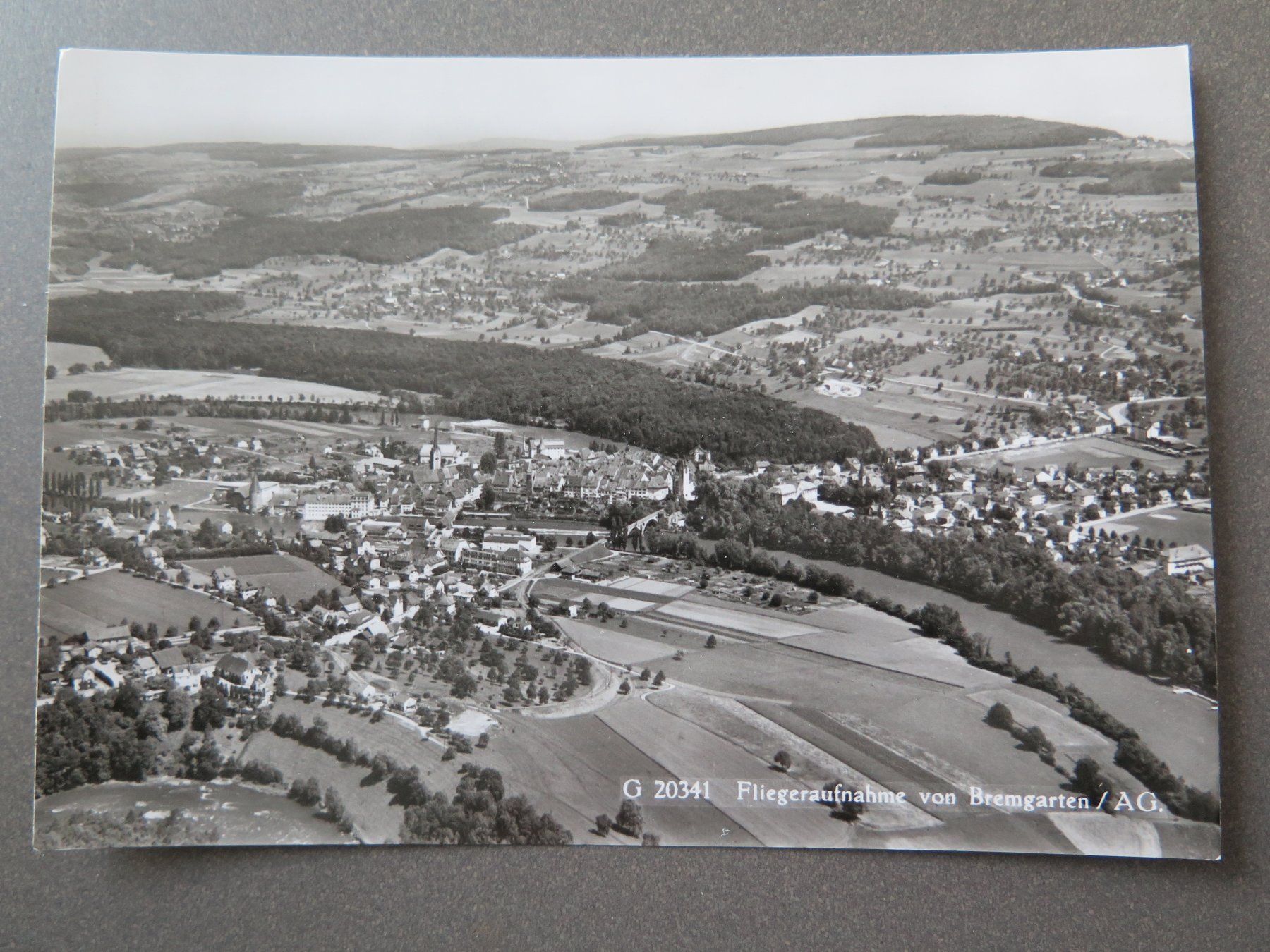 Cartes postales: BREMGARTEN / AG - FLIEGERAUFNAHME – D'occasion à Wittenbach par lipasal