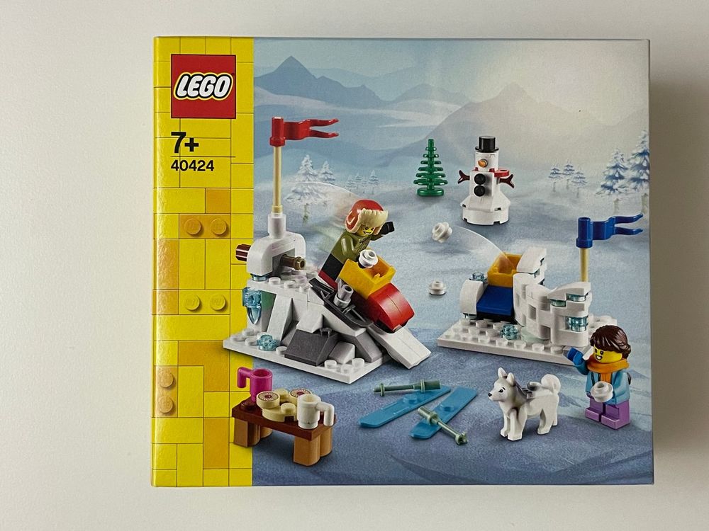 Lego 40424 Winter Snowball Fight NEW & SEALED 1