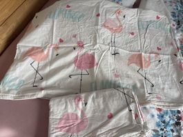 Flamingo Bettwäsche 160/210 & 65/100🦩