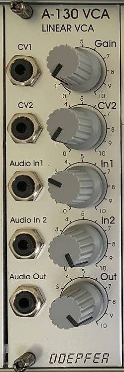 Doepfer Strumenti musicali: Eurorack Modul - Doepfer - A-130 VCA Linear – Usato da Fraubrunnen venduto da Hypernova