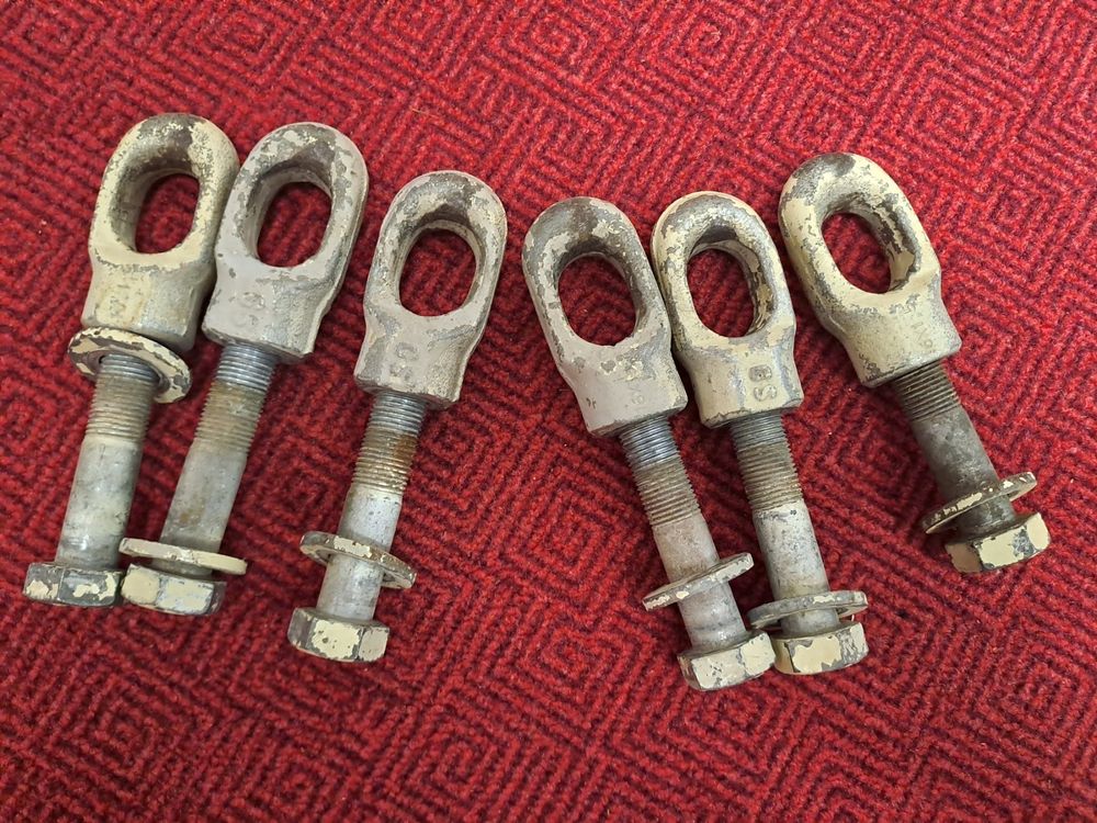 4x Edelstahl 1/4 Kamera-Schnappplattenschrauben Mit D-Ring – Für Stativ, Einbeinstativ & Zubehör, Silber