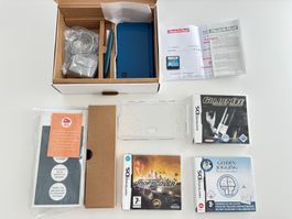 Top: Nintendo DSi XL 🔵🔥​ OVP komplett + 4 Spiele