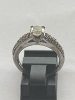 Silber 925  Ring mit Steinen gebraucht
