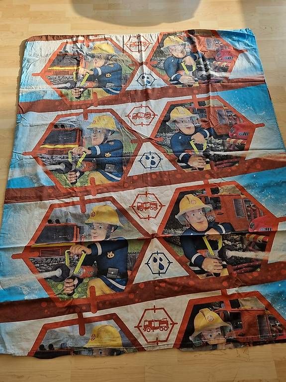 Bettwäsche: Bettanzug Feuerwehrmann Sam 160 x 200 – Gebraucht aus Goldach von ladybird75