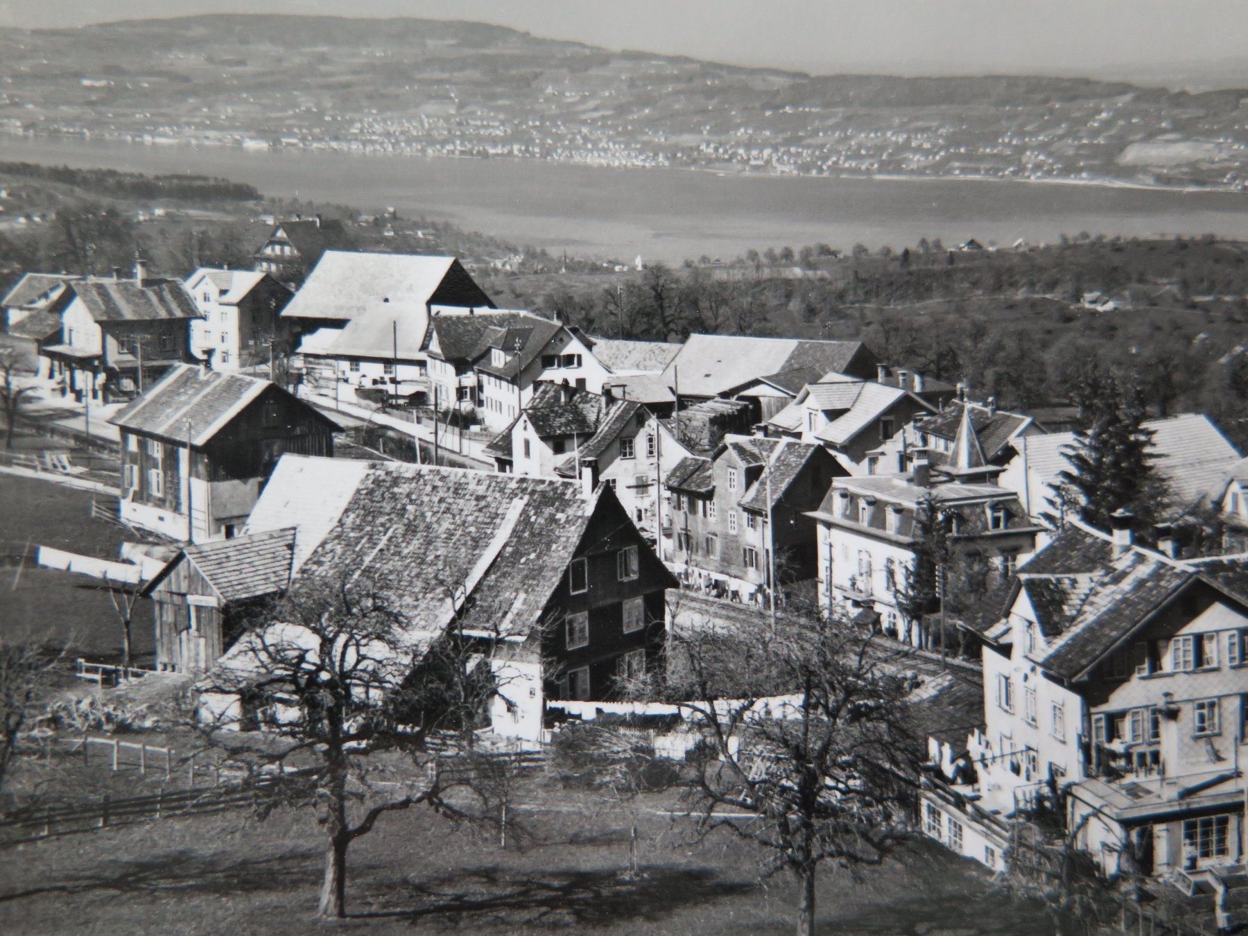 Ansichtskarten: SCHINDELLEGI MIT ZÜRICHSEE – Gebraucht aus Wittenbach von lipasal 2