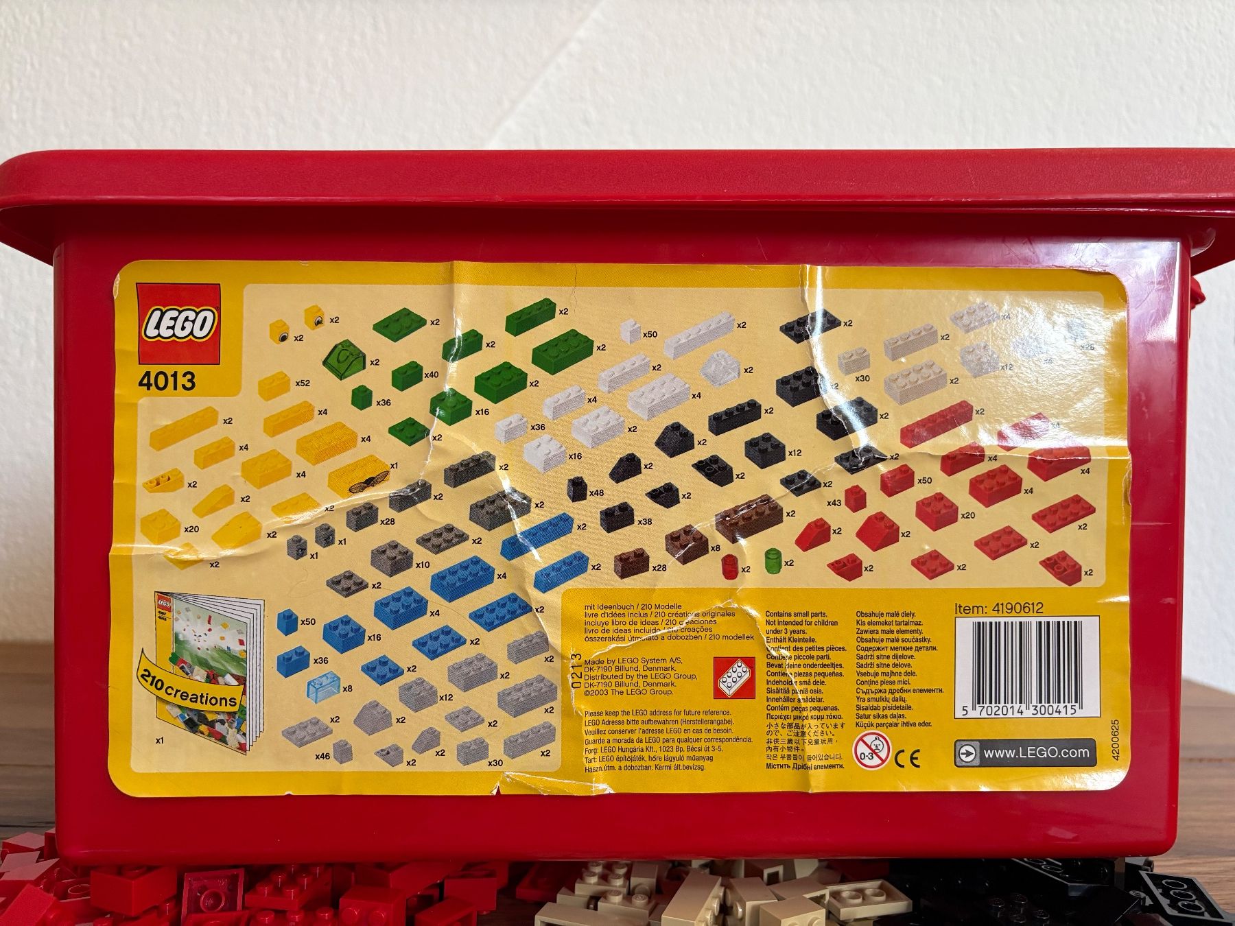 Lego Giocattoli: LEGO Create and Imagine 4013 – Usato da Wollerau venduto da per_q7wn 5