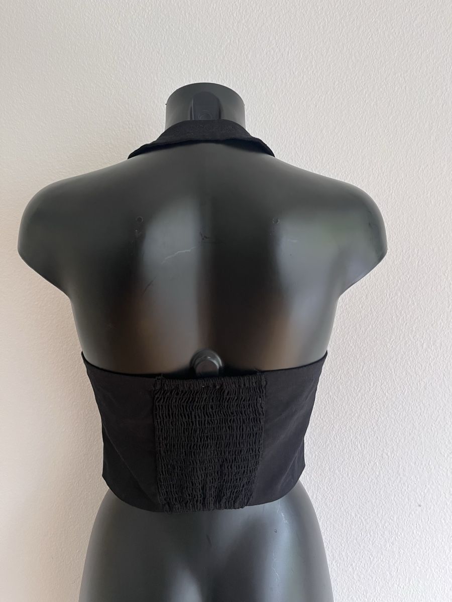 Gilet & Giacche senza maniche: Damen Leinenweste schwarz Gr S – Usato da Baden venduto da Didi_sunshine 1