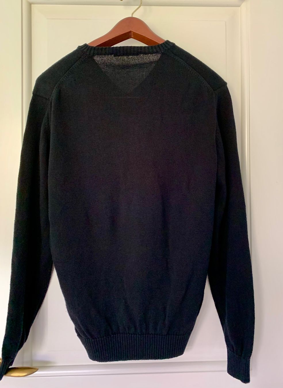 Falconeri Maglioni & Felpe: PULLOVER NERO di FALCONERI. Lino e cotone.Misura 56. VINTAGE – Usato da Vacallo venduto da Ro-Ma76 2