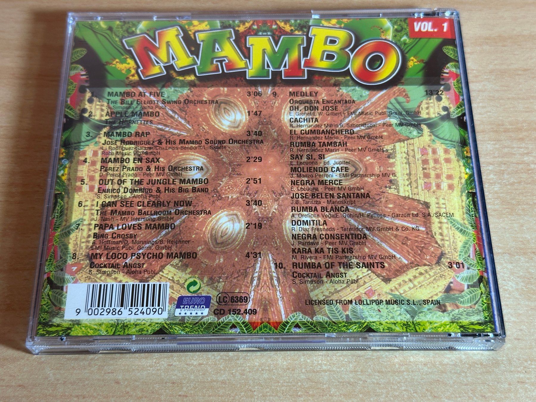 CD: Various – Mambo - 3 CD – Usato da Rikon im Tösstal venduto da Alpenmutz 3