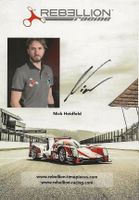 Autogrammkarte Nick Heidfeld 2014