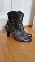 Schöne Gidigio Leder-Stiefeletten, Absatz ca 6cm, Gr.40